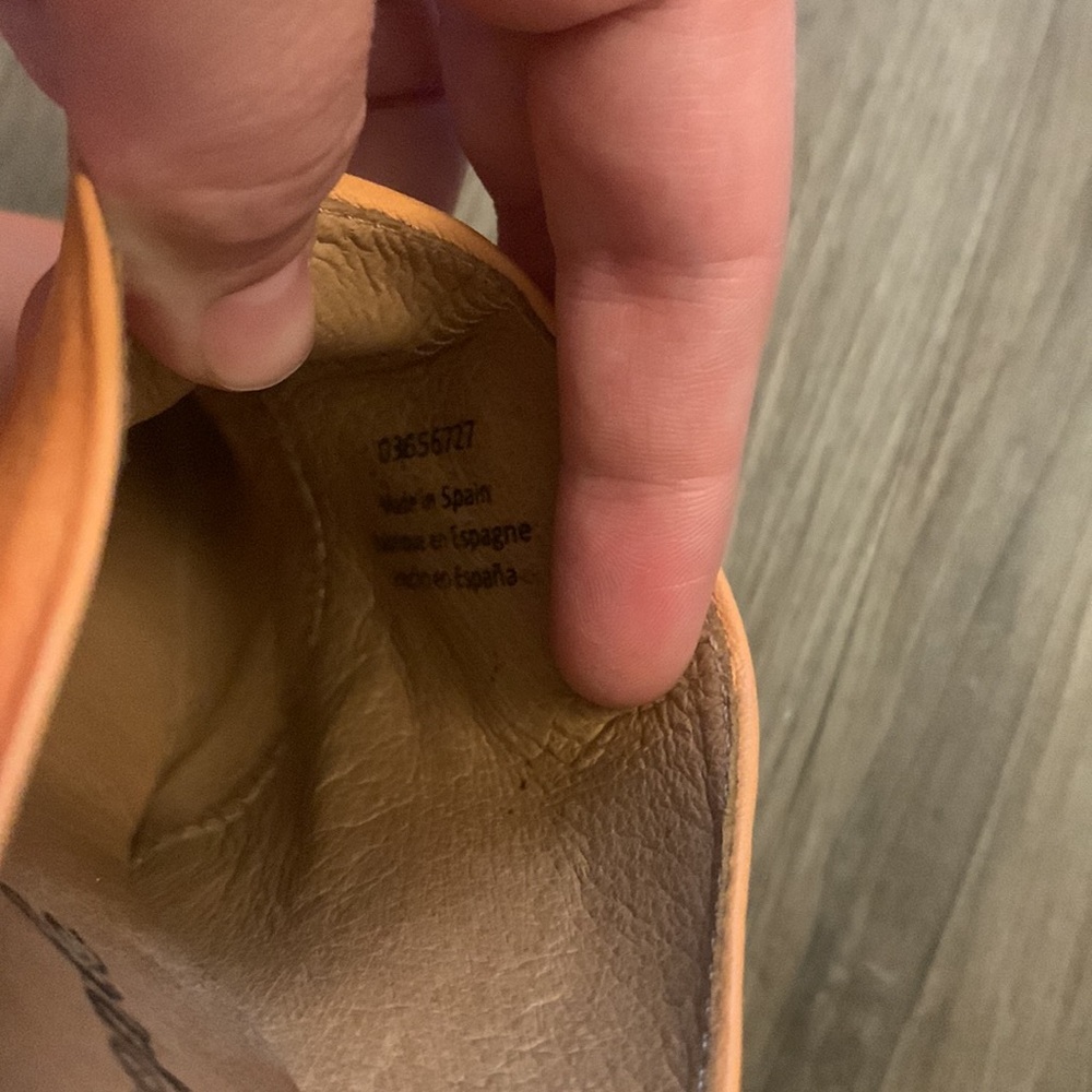 Free People Orange Suki Heel Platform Clogs - Picture 10 of 11